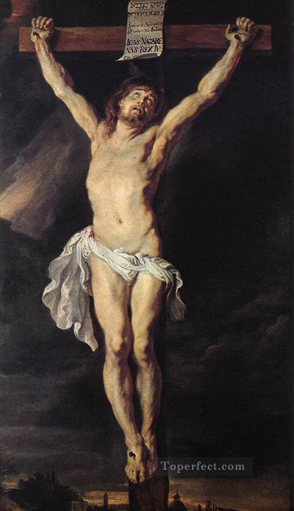 El Cristo Crucificado Barroco Peter Paul Rubens Pintura al óleo